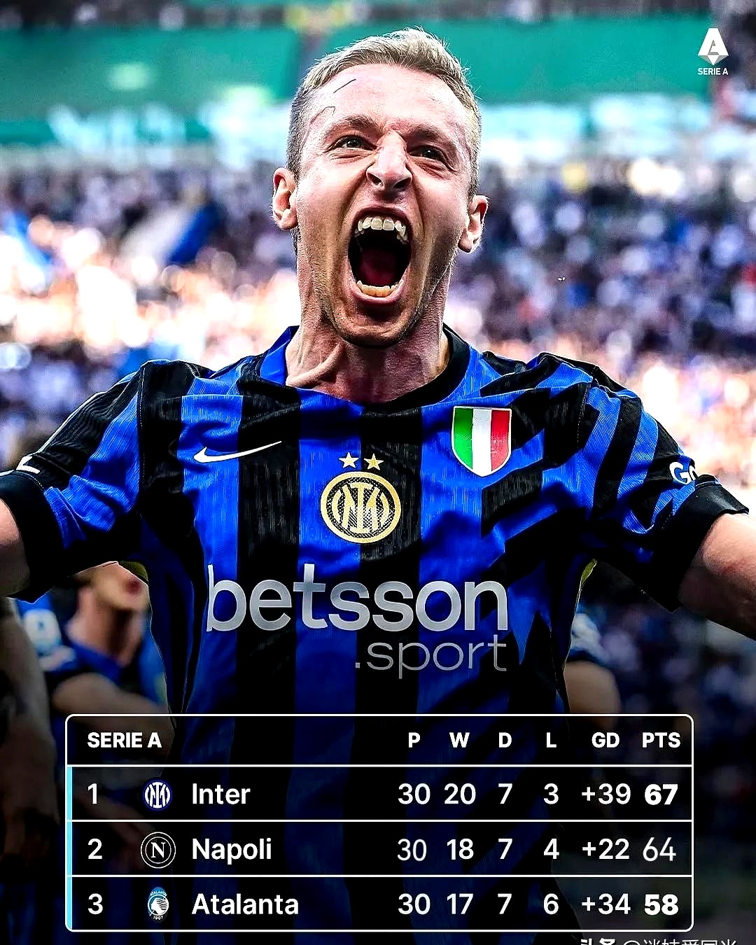 国米主场逆转亚特兰大,继续保持联赛榜首地位的简单介绍 国米主场逆转亚特兰大,继续保持联赛榜首地位的简单介绍